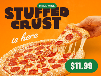 UnBolivable Stuffed Crust Medium 1-Topping Pizza $11.99