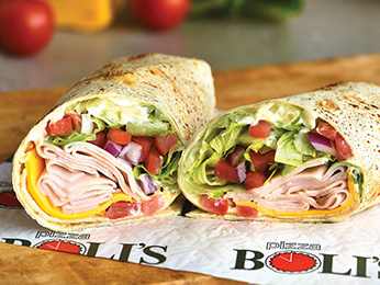 Sliced Turkey Wrap