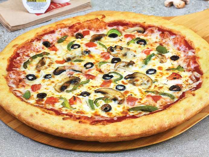 The Vegilicious Catering Pizza