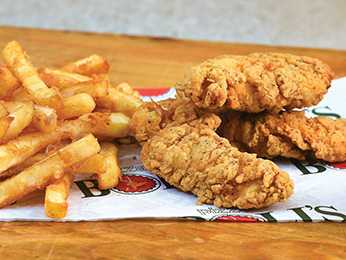 3pcs Chicken Strips with Fries